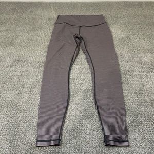Lululemon - Wunder Under 28” - Black + Pink